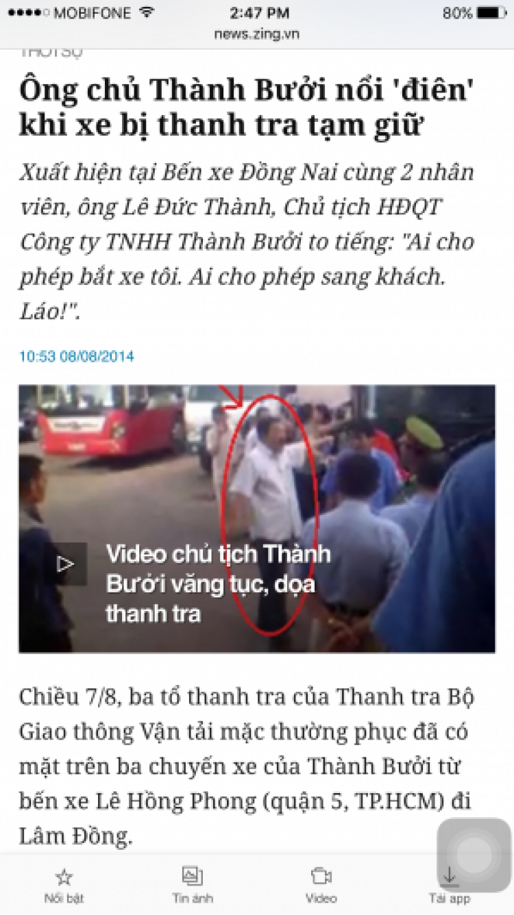 Gủi cty Thành Bưởi (BKS 51B-157.14)