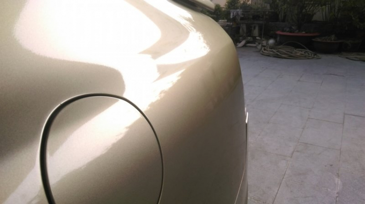 Xóa vết móp nhẹ trên xe ôtô Xóa vết móp nhẹ trên xe ôtô