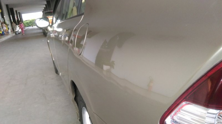 Xóa vết móp nhẹ trên xe ôtô Xóa vết móp nhẹ trên xe ôtô