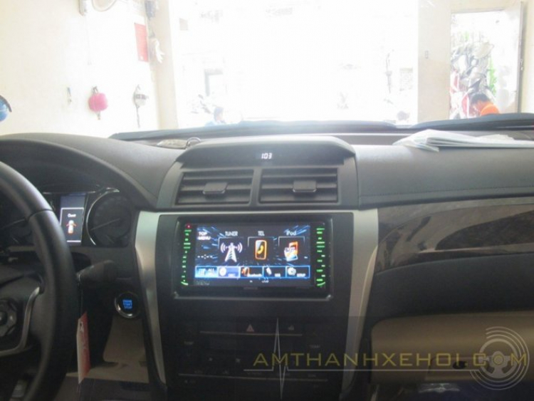 DVD + camera + gập gương cho camry 2.0E 2015