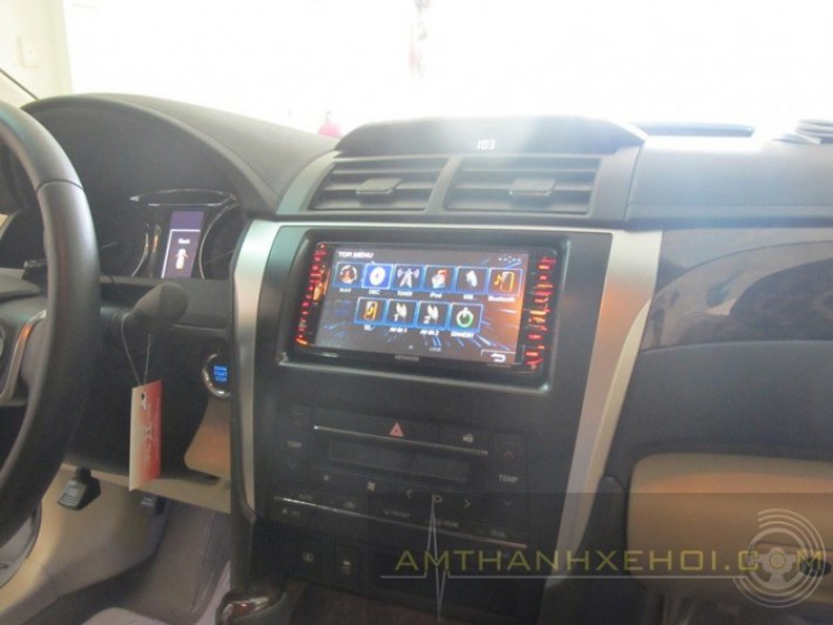 DVD + camera + gập gương cho camry 2.0E 2015