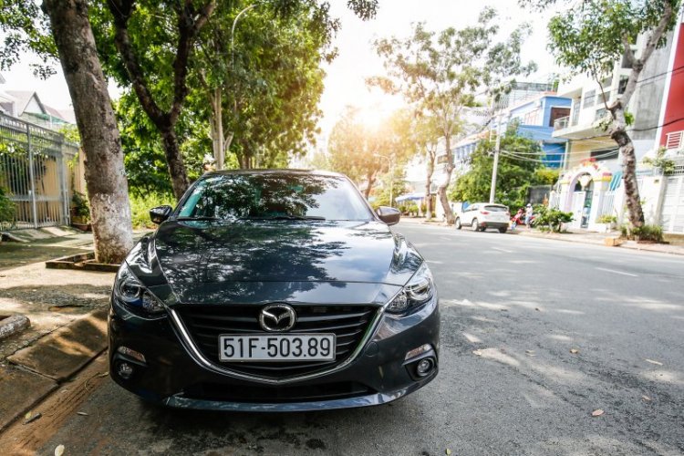 Quá trình nâng cấp và độ mazda 3 all new của Thần đèn .