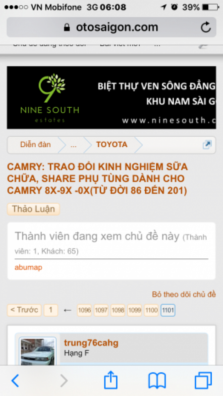 Camry: Trao đổi kinh nghiệm sửa chữa, phụ tùng Camry 8X 9X 0X (Đời 86 đến 2000)