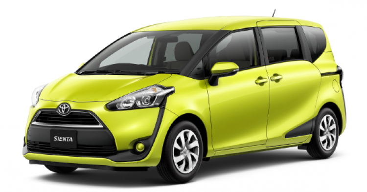 Sắp có Toyota Sienta nhập khẩu từ Indonesia trong năm nay