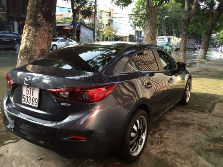 Quá trình nâng cấp Mazda3 của Thần Đèn tại khactrungoto.