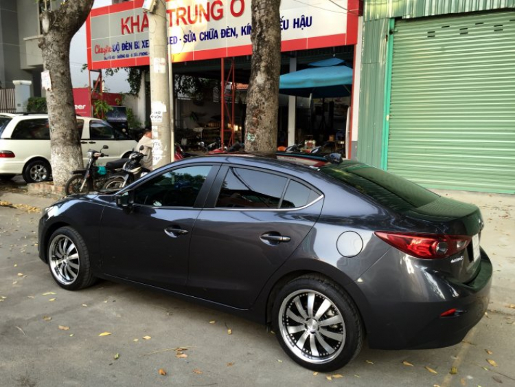 Quá trình nâng cấp Mazda3 của Thần Đèn tại khactrungoto.