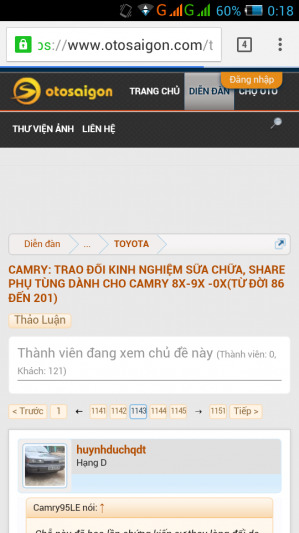 Camry: Trao đổi kinh nghiệm sửa chữa, phụ tùng Camry 8X 9X 0X (Đời 86 đến 2000) Camry: Trao đổi kinh nghiệm sửa chữa, phụ tùng Camry 8X 9X 0X (Đời 86 đến 2000)