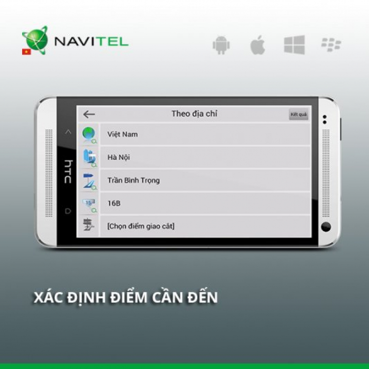 Tải và sử dụng phần mềm dẫn đường Navitel