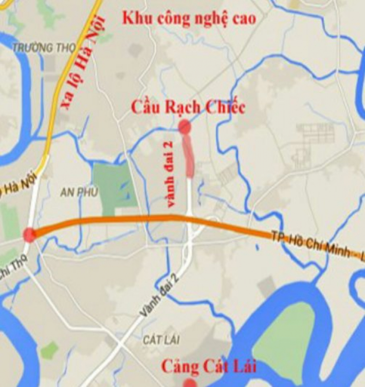 Tình hình đường Vành Đai 2?