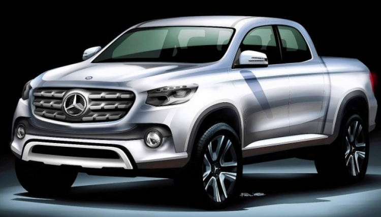 Mẫu bán tải của Mercedes-Benz sẽ được gọi là X-Class?