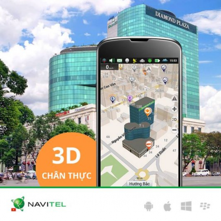 Tải và sử dụng phần mềm dẫn đường Navitel