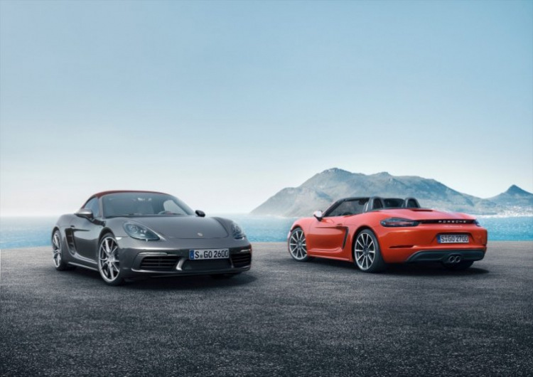 Porsche 718 Boxster chính thức lộ diện