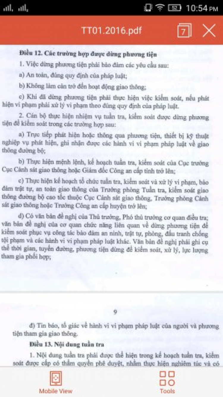 Cập nhật: Quyền hạn của CSGT trong thông tư mới