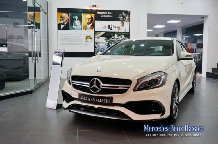 Mercedes A45 AMG 4MATIC 2016 bất ngờ về Việt Nam