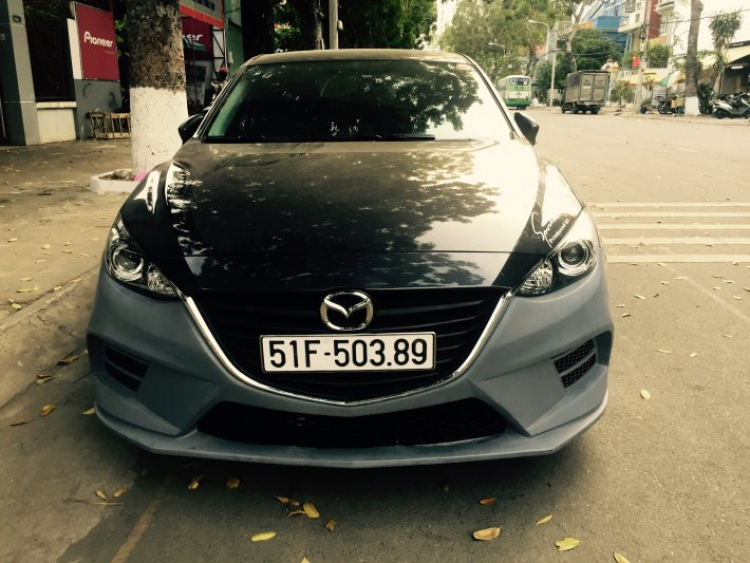 Quá trình nâng cấp Mazda3 của Thần Đèn tại khactrungoto.