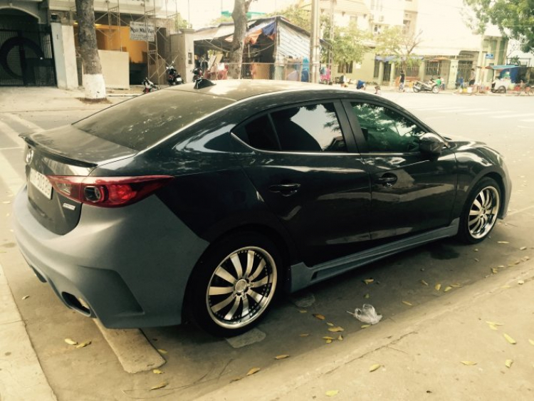 Quá trình nâng cấp Mazda3 của Thần Đèn tại khactrungoto.