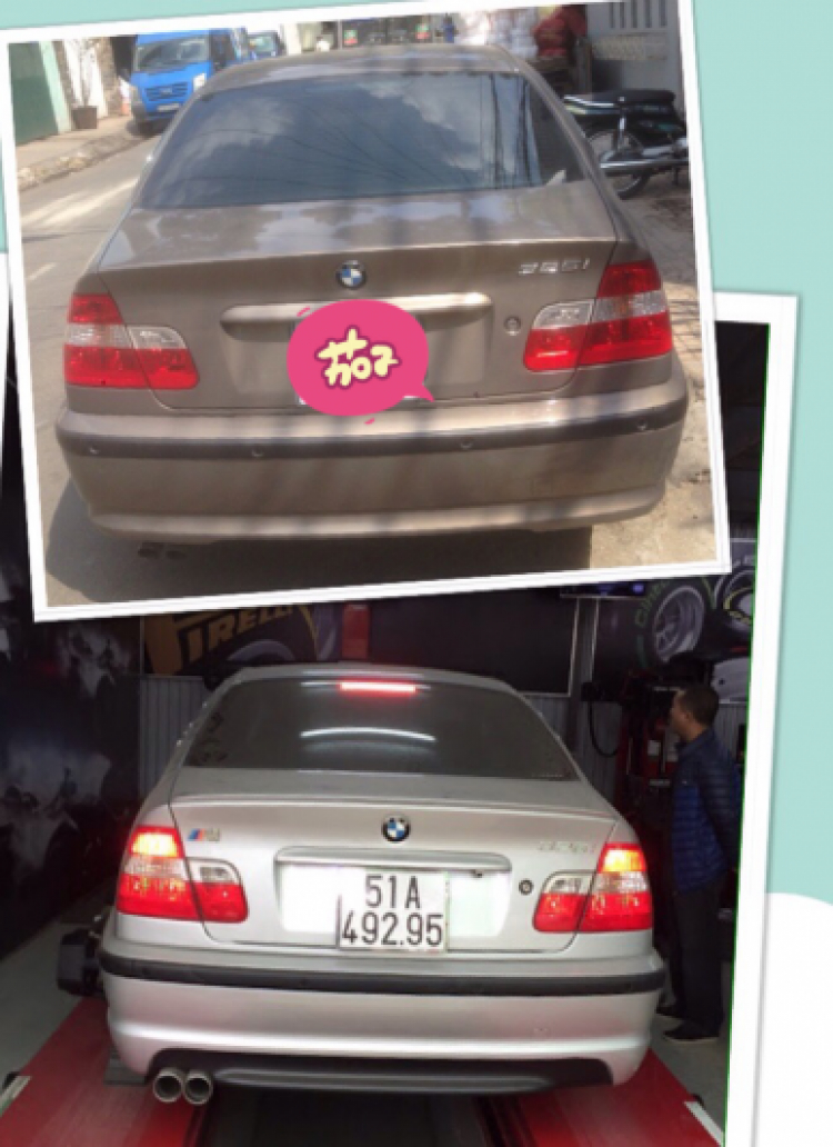 Tình yêu cho BMW 325i E46 - quá trình rước em nó về Hải Phòng Tình yêu cho BMW 325i E46 - quá trình rước em nó về Hải Phòng