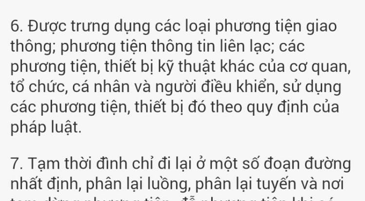 Có tin vui các Bác ơi. Cục Kiểm tra văn bản xem xét Thông tư cho phép CSGT "trưng dụng tài sản"