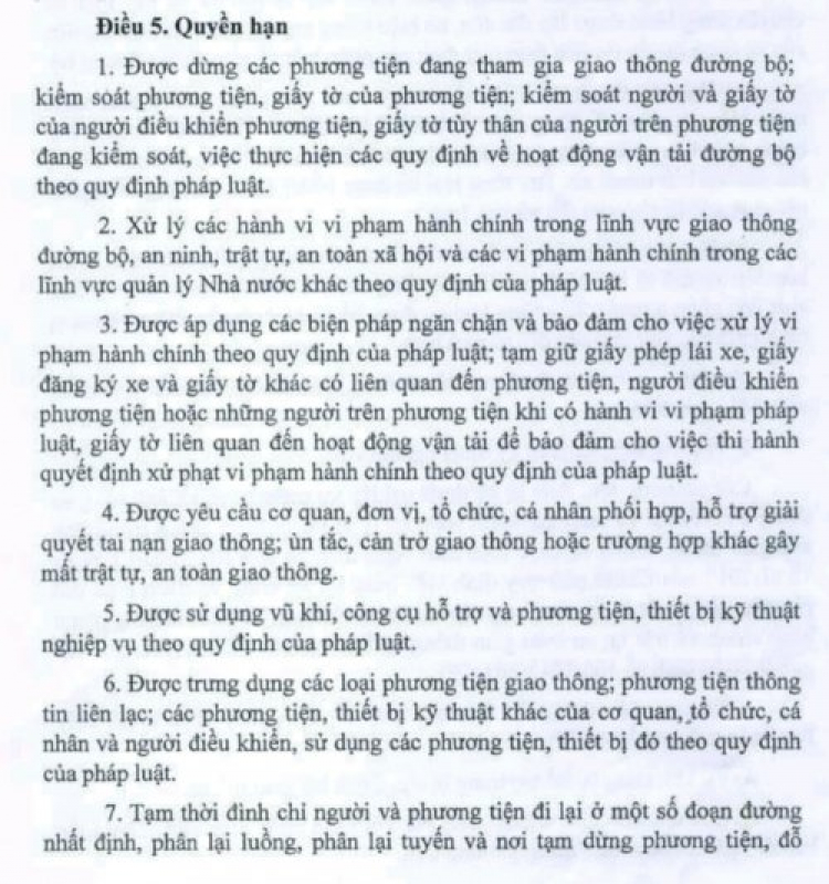 Có tin vui các Bác ơi. Cục Kiểm tra văn bản xem xét Thông tư cho phép CSGT "trưng dụng tài sản" Có tin vui các Bác ơi. Cục Kiểm tra văn bản xem xét Thông tư cho phép CSGT "trưng dụng tài sản"