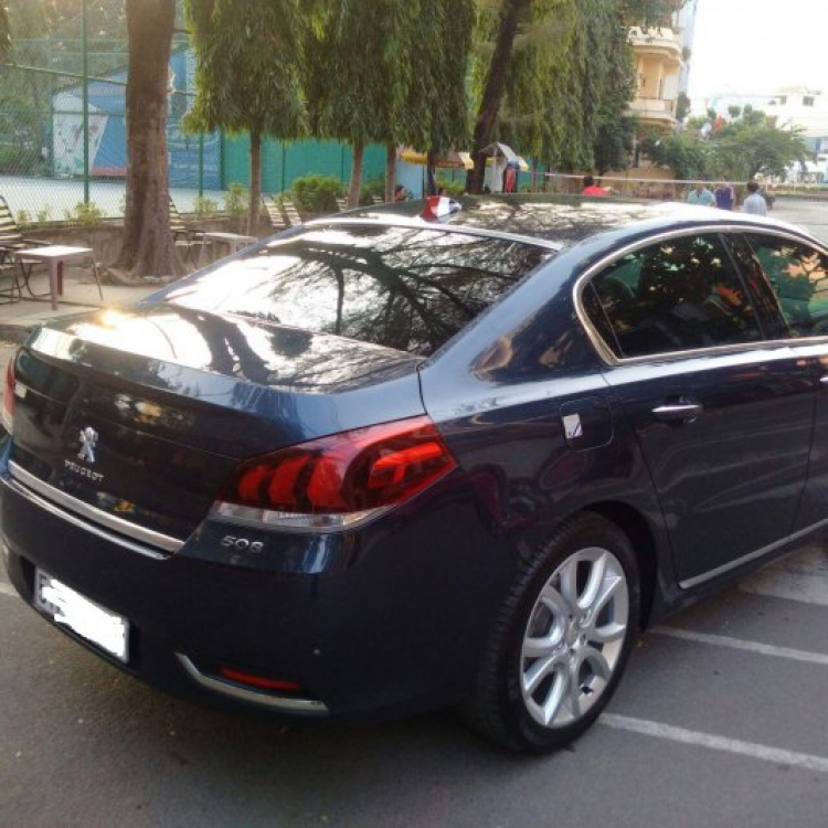 Cảm nhận về Peugeot 508 FL 2015: sau 5000 km