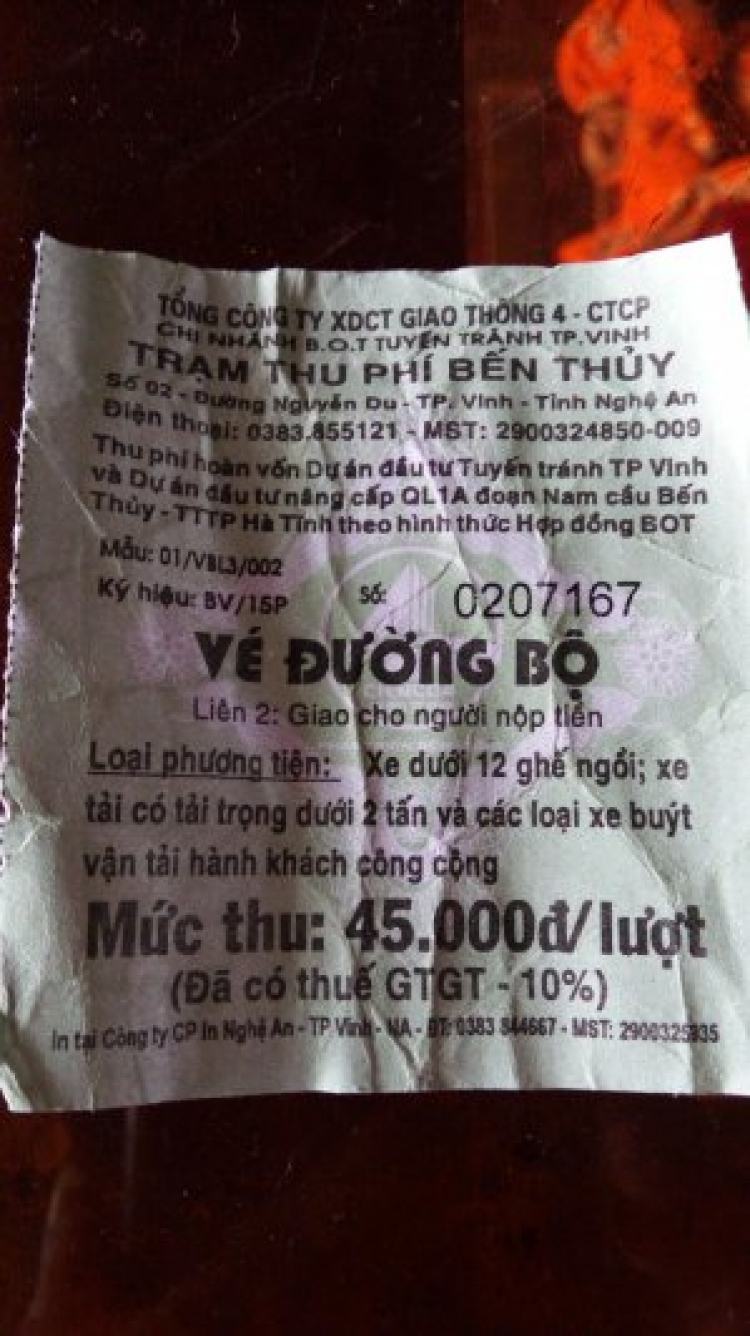 tăng phí tram Sông Phan