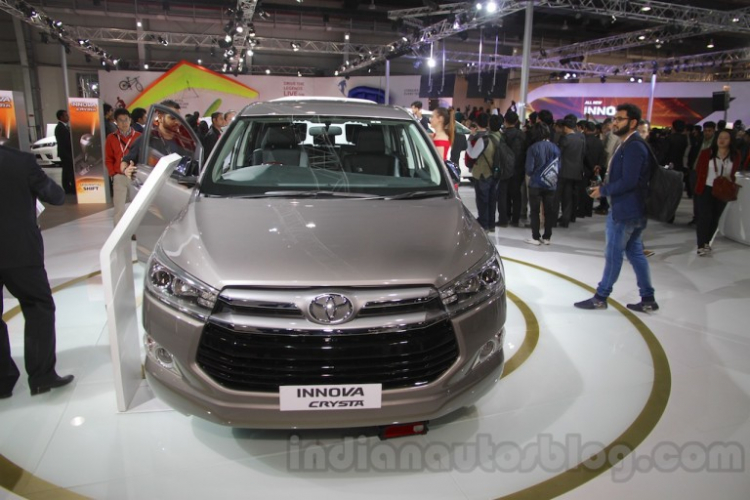 Toyota Innova 2016 đã đến Ấn Độ