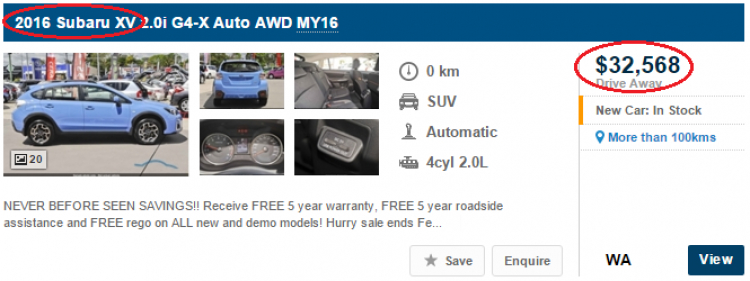 Ra mắt Subaru XV 2016 tại Việt Nam, giá 1,368 tỷ đồng Ra mắt Subaru XV 2016 tại Việt Nam, giá 1,368 tỷ đồng