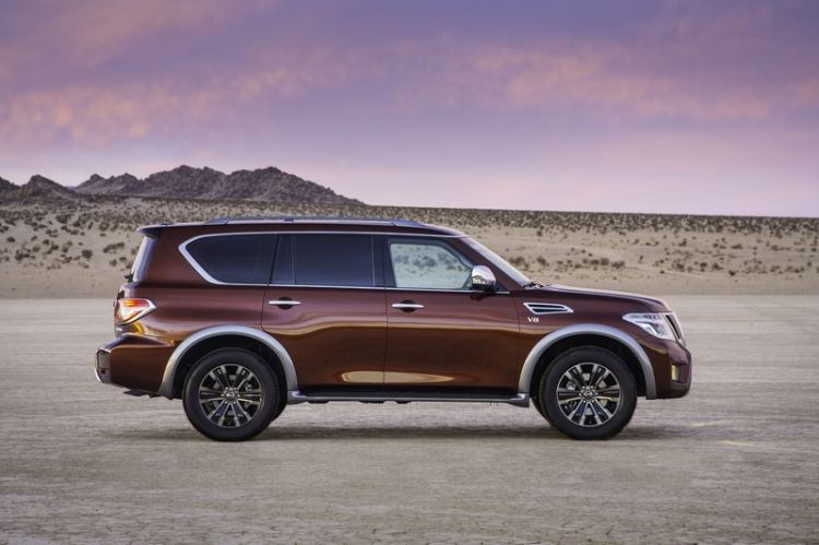 SUV "khủng long" Nissan Armada 2017 trình làng