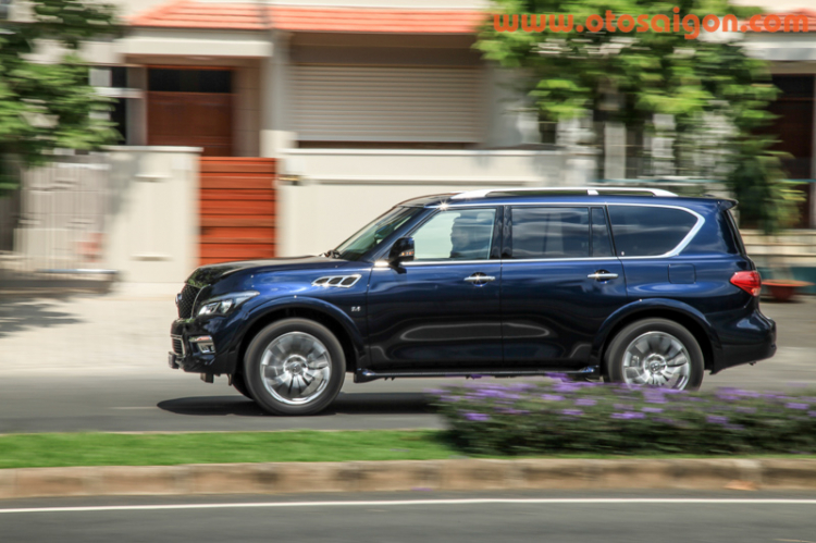 Đánh giá Infiniti QX80 2016: Lực lưỡng – sang trọng