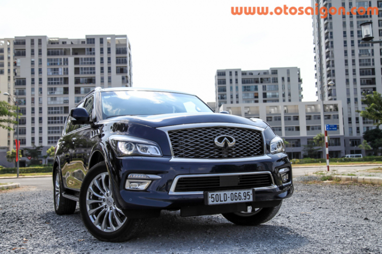 Đánh giá Infiniti QX80 2016: Lực lưỡng – sang trọng Đánh giá Infiniti QX80 2016: Lực lưỡng – sang trọng