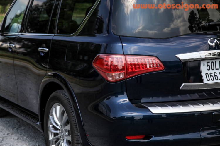Đánh giá Infiniti QX80 2016: Lực lưỡng – sang trọng Đánh giá Infiniti QX80 2016: Lực lưỡng – sang trọng