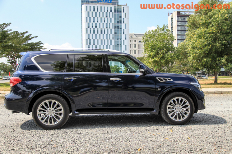 Đánh giá Infiniti QX80 2016: Lực lưỡng – sang trọng Đánh giá Infiniti QX80 2016: Lực lưỡng – sang trọng