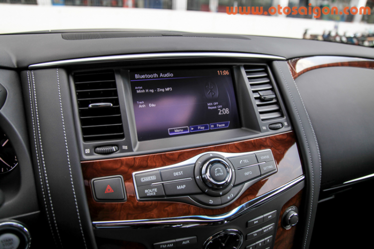 Đánh giá Infiniti QX80 2016: Lực lưỡng – sang trọng Đánh giá Infiniti QX80 2016: Lực lưỡng – sang trọng