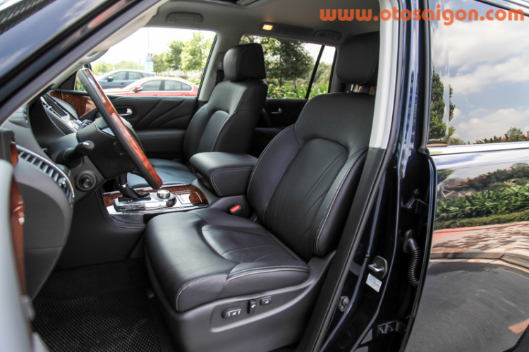 Đánh giá Infiniti QX80 2016: Lực lưỡng – sang trọng Đánh giá Infiniti QX80 2016: Lực lưỡng – sang trọng