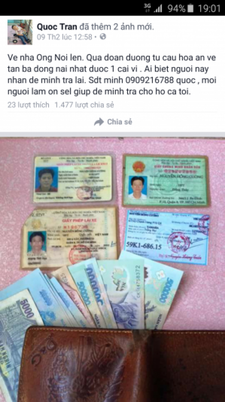 TÀI SẢN CỦA BÁC NÀO