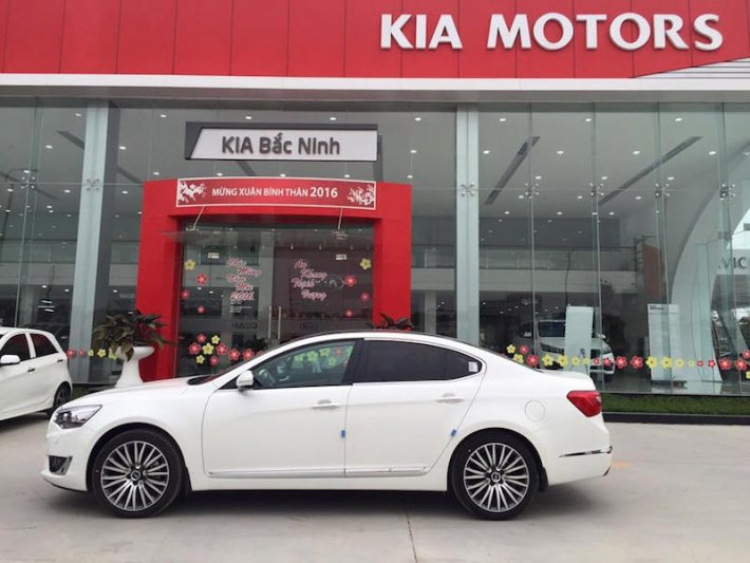 Kia Cadenza 2015 bắt đầu bán ra tại Việt Nam