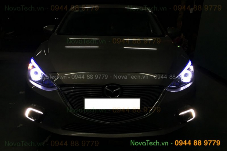 Độ nội thất mazda 3 all new