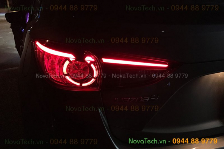 Độ nội thất mazda 3 all new