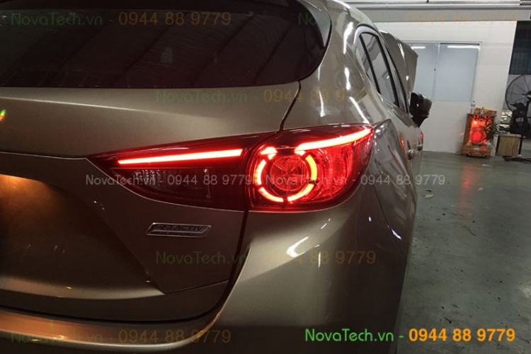 Độ nội thất mazda 3 all new