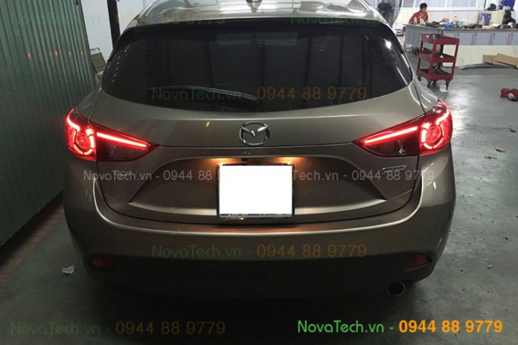 Độ nội thất mazda 3 all new