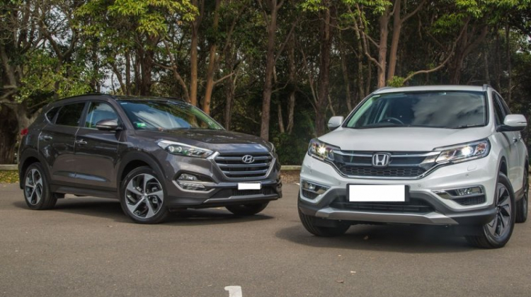 Hyundai Tucson và Honda CR-V: Hàn hay Nhật ?