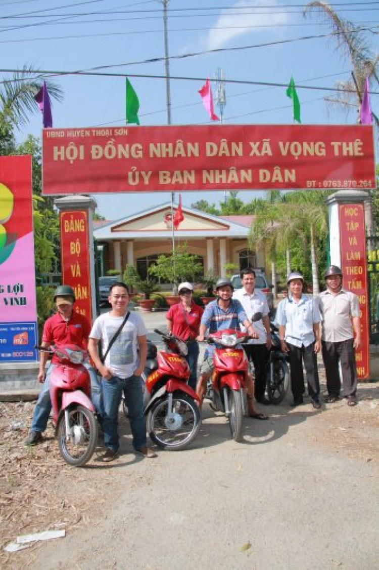 Khảo sát xây cầu từ thiện tại Huyện Thoại Sơn - An Giang