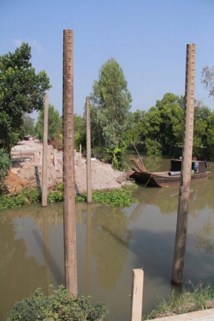 Khảo sát xây cầu từ thiện tại Huyện Thoại Sơn - An Giang