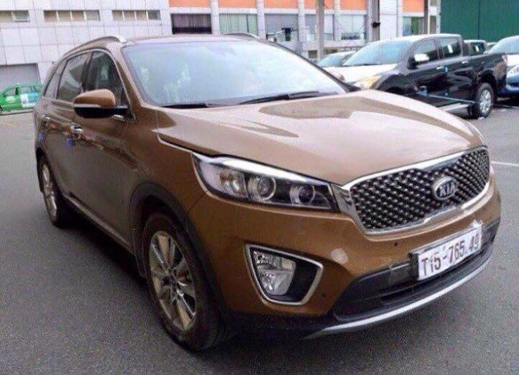 Kia Sorento 2016 xuất hiện tại Việt Nam