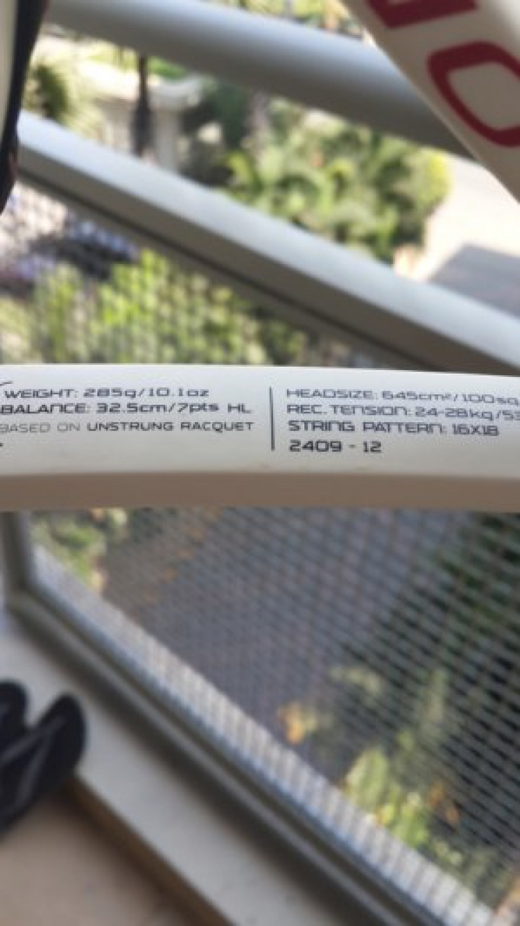 Thanh lý vợt Wilson BLX Pro Staff Six.One 100 2012
