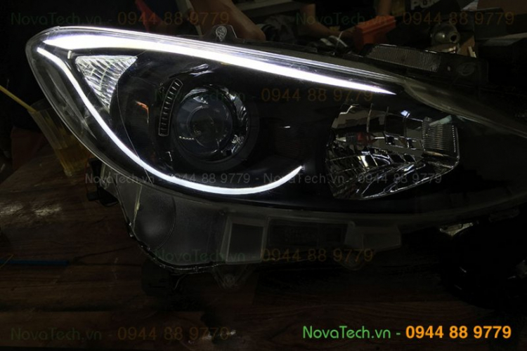 Hình ảnh xe ô tô độ LED Bi Beam, Bi LED, Bi Xenon Philips, Osram siêu sáng, độ Mí LED, Angel Eyes Hình ảnh xe ô tô độ LED Bi Beam, Bi LED, Bi Xenon Philips, Osram siêu sáng, độ Mí LED, Angel Eyes