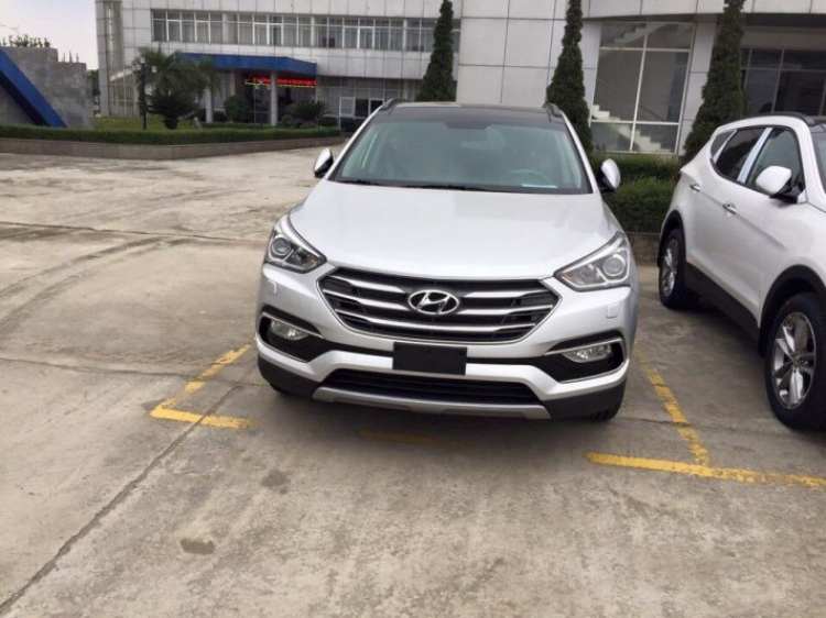 SantaFe 2016 xuất hiện tại nhà máy Hyundai Ninh Bình, sẵn sàng ra mắt tại Việt Nam