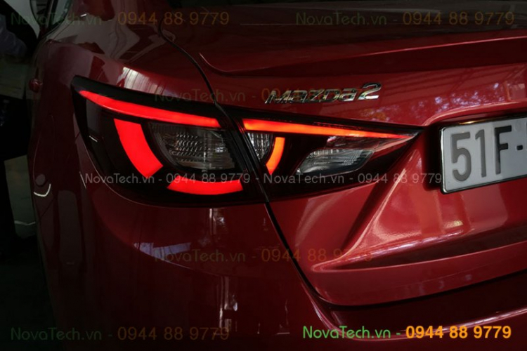 Tất tần tật liên quan đến các giải pháp tăng sáng và LED trang trí cho Mazda 2, 3, 6, CX5, CX9, BT50