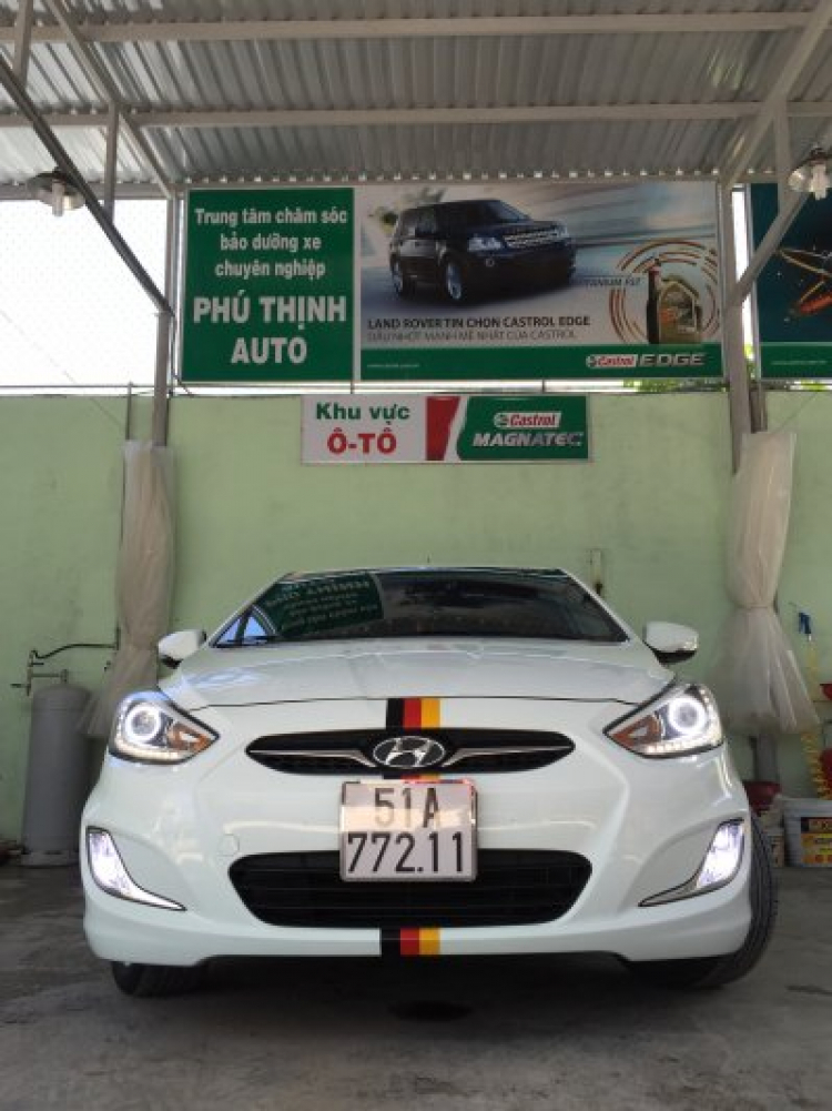 Bác nào chạy Hyundai Accent thì vào đây nhé