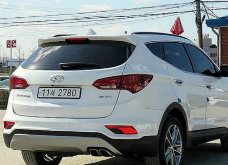 SantaFe 2016 xuất hiện tại nhà máy Hyundai Ninh Bình, sẵn sàng ra mắt tại Việt Nam